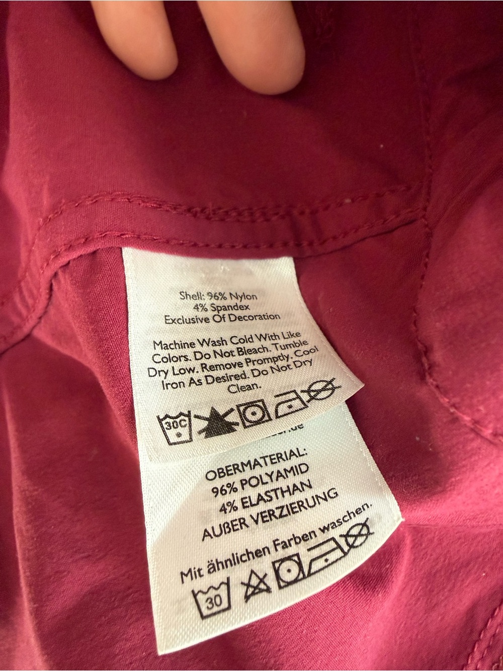 Eddie Bauer Deep Raspberry Utility Vest - Picture 9 of 9